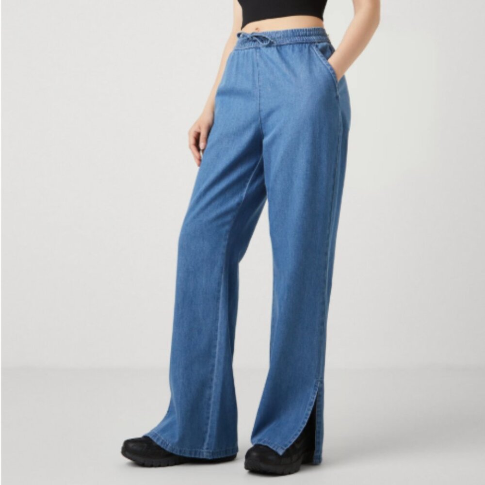Noisy May NMELINE Loose Pants - Relaxed fit jeans